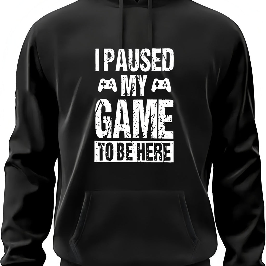 Pause Game Here Hoodie