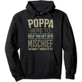 Poppa Mischief Grandfather Hoodie