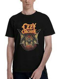 MerchMoment Ozzy Legends Never Die   Screaming Bat T Shirt T Shirt Black New , Great Halloween And Christmas Gift For Friends, Family, Fans, Casual Pure Cotton High Quality, Comfortable Unisex T-Shirt 220g