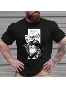 Sigmund Freud Lustiges Design Männer T-Shirt Chemie Biologie Experiment Nerd Genie Theorie Wissenschaft Zitat Unverwechselbare Herren Tops T-Shirts