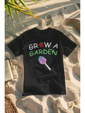 180g Gamer Design T-Shirt mit Blumen und Früchten, "Grow A Garden Candy Blossom"