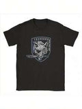 Men's Metal Gear Solid FOXHOUND Retro Gaming T-Shirt - Vintage Metalgear Solid Graphic Tee, Loose Fit Breathable Shirt For Metal Gear Solid Fans, Casual Everyday Gaming Apparel, Fan Merchandise, Classic Round Neck, Durable Cotton Fabric