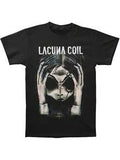 Men's Heavyweight Cotton Vintage Rock Band T-Shirt - Lacuna Coil Graphic Tee, Crewneck Casual Shirt For Concerts, Casual Attire & Gifts (Sizes S-3XL) - Rock Music Fan Apparel, Live Event Clothing, Comfortable Fit