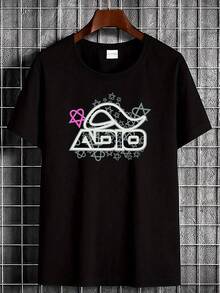 Vintage Adio Bam Margera Skateboard T-Shirt Grafik Mode Streetwear Lässig Stilvolle Designer Kleidung Bequemes Unisex leicht dehnbares Oberteil für den täglichen Gebrauch Herren atmungsaktiv vielseitig weich