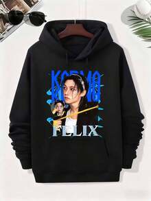 STRAY KIDSS Felix Black Unisex Hoodie