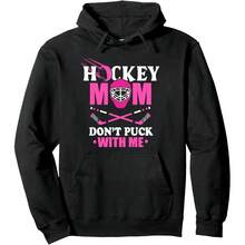 Maman de hockey, ne vous frottez pas à moi. Hoodie