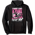 1 Hoodie avec motif de motoneige pour