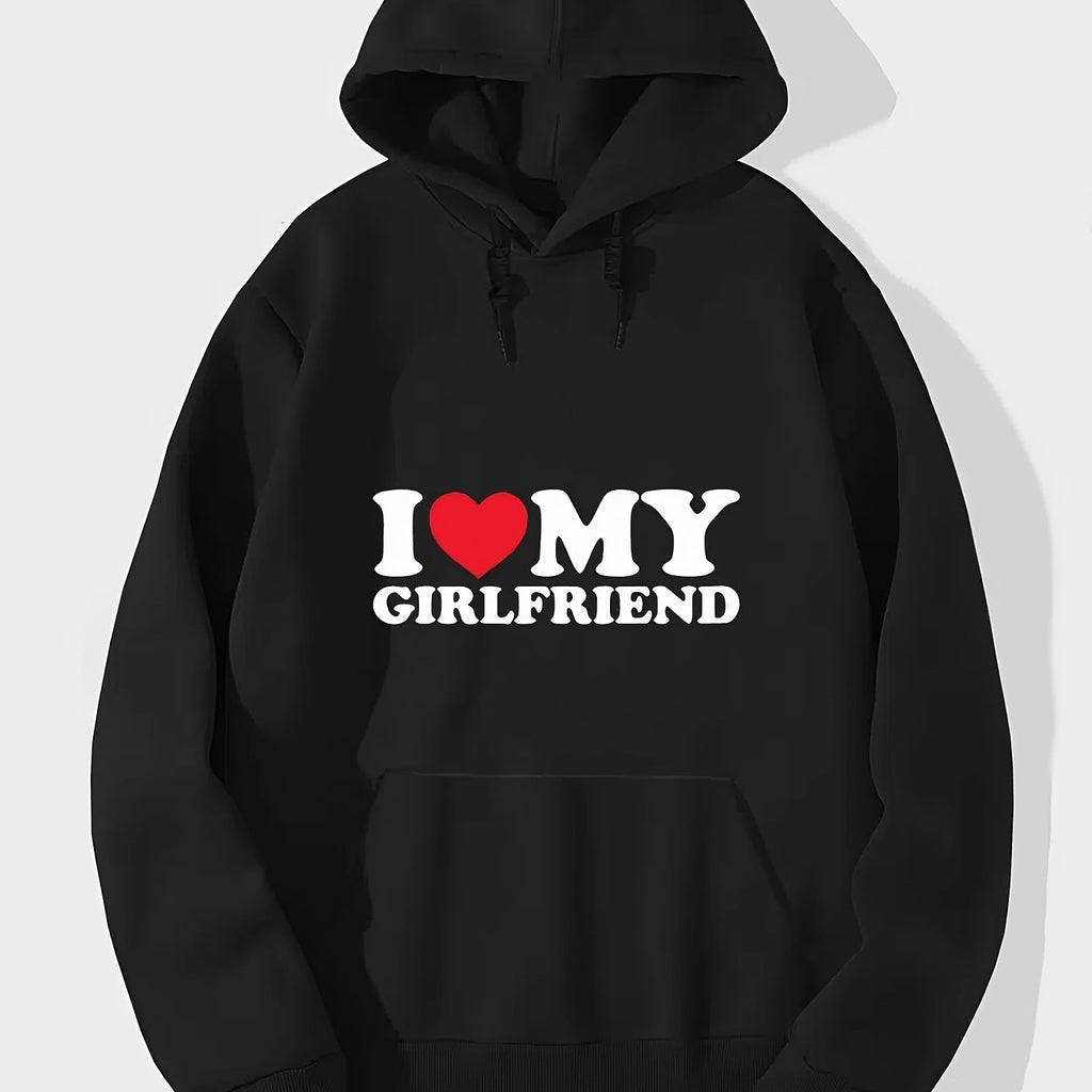 Men's "I Love Girlfriend" Hoodie