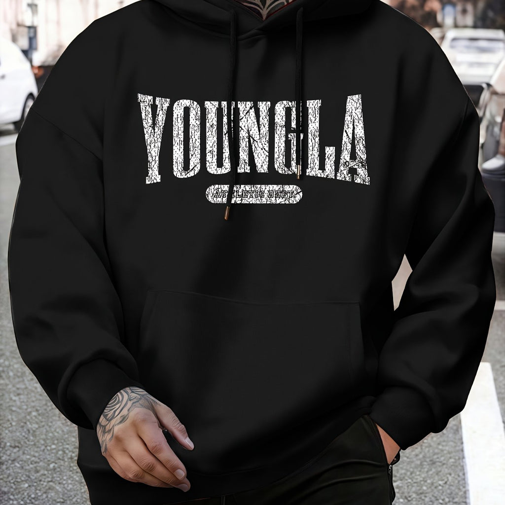 Men's Oversized Hooded Sweatshirt with Hot