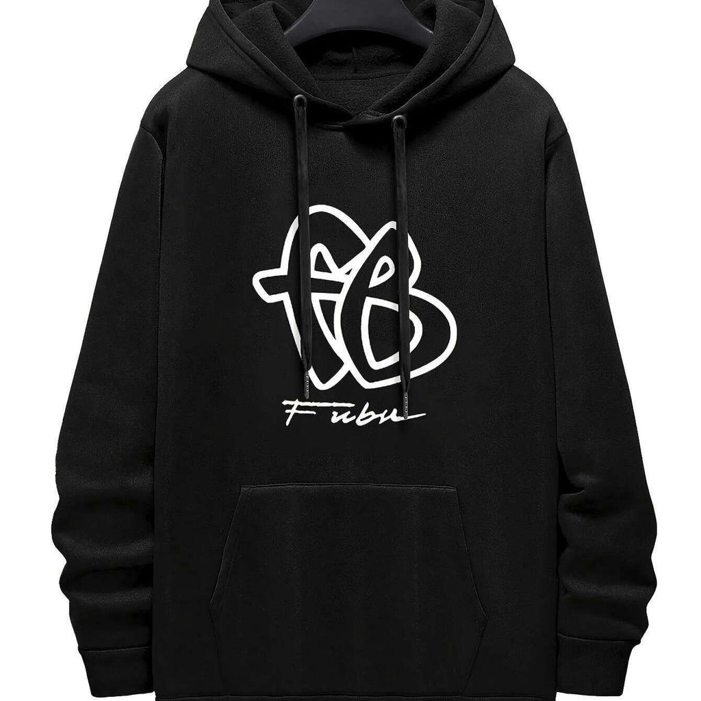 FUBU Men's Geometric Hoodie