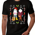 Men's & Women's Ugly Newfoundland Dog Christmas Sweater T-Shirt