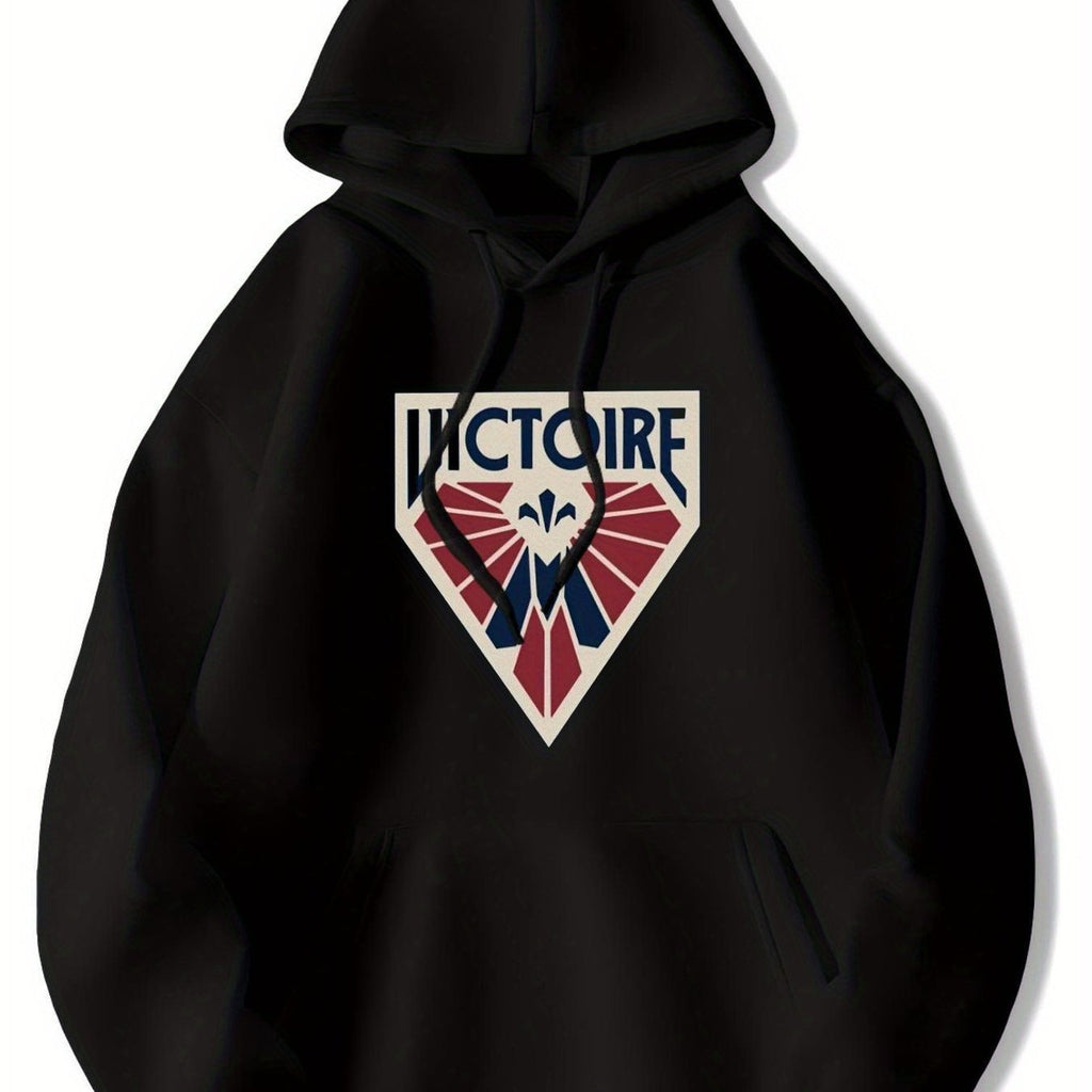 Victoire à Capuche Unisex Géométrique Hoodie