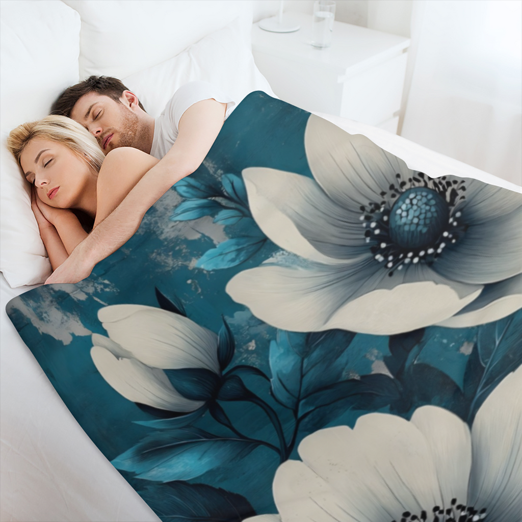 Cozy Flannel Fleece Throw Prevents Pilling, Offers Velvet- Like Smoothness, Resilient to Shrinking & Creases, Fast Drying, Hypoallergenic Safe for Allergy & Asthma Concerns, Hand or Machine Wash, Avoi