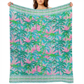 Cozy Bohemian Pattern Soft Warm 100 Polyester Machine Washable Perfect Gift for Friends Family Ideal for Napping Camping Travel and Home Decor 522