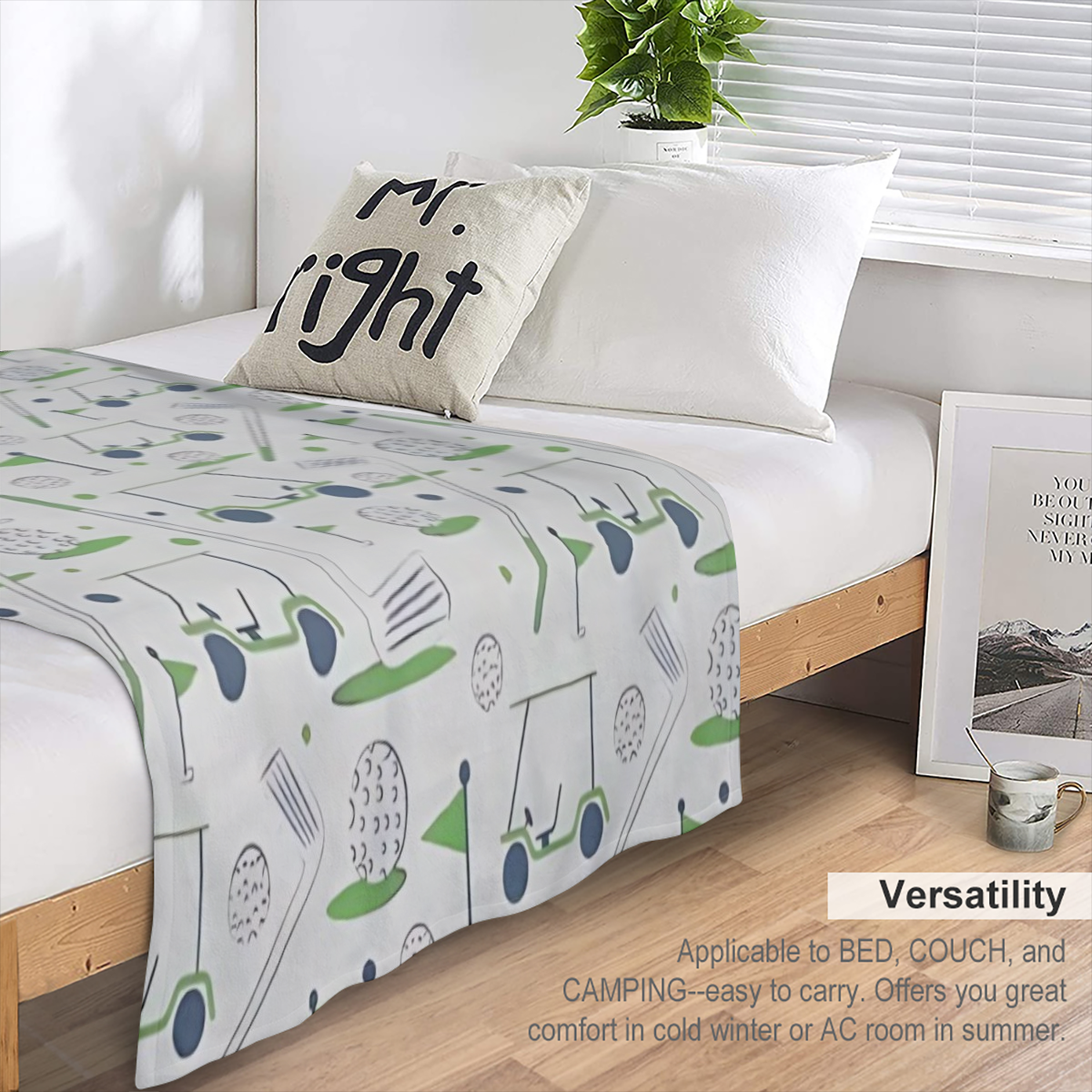 Cozy & Warm Couple' s Blanket - Perfect for Valentine' s Day, Christmas, Birthdays & Anniversaries - Soft Flannel Throw with Romantic Penguin Print, All- Season Hypoallergenic Bedding Cute Blanket