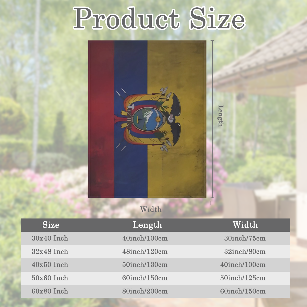 Comfortable and Cozy Ecuador Vintage Flag Flannel Blanket Soft and Comfortable All Season Blanket for Sofa Couch and Living Room, 280gsm 100 Polyester,