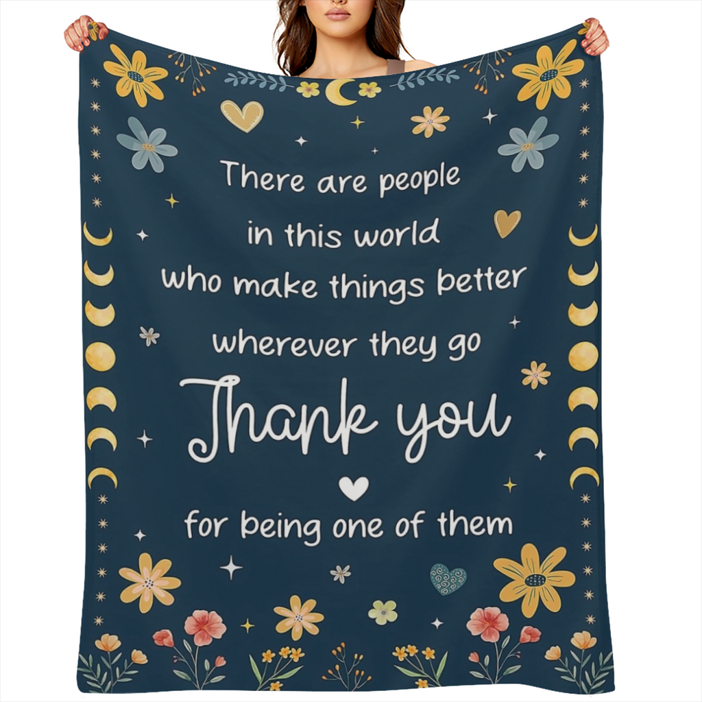 1pc Glam Style Polyester Retirement Gift Throw Blanket - All Seasons Woven Office Farewell Present for Dads, Nurses, Doctors, Colleagues - Red Happy Retirement Print CouchCarBedding Blanket