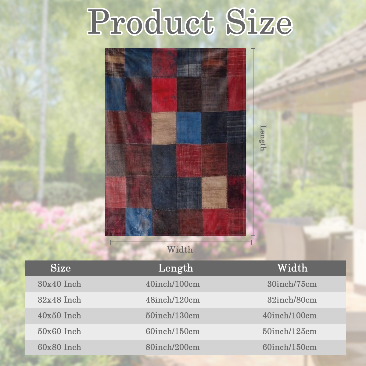 1pc Vintage Patchwork Plaid Print Fleece Throw Blanket - Soft, Cozy, and Warm Knitted Polyester Flannel Blanket for Sofa, Bed, Office, Car, and Outdoor Camping - All- Season Gift Blanket, 250- 300g