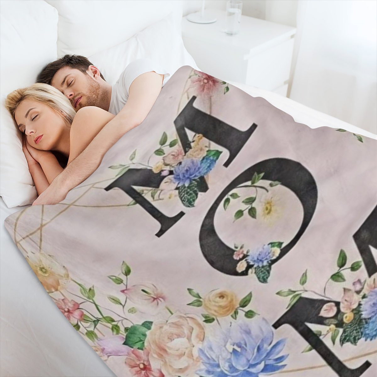 Soft Polyester Mom Gift Blanket 1pc Cozy Soft Mom Blanket Unique Mom Gift From Daughter Or Son Best Mothers Day Or Birthday Present Polyester Woven With Floral Design Fantasy Themed Stain Resistant Ma