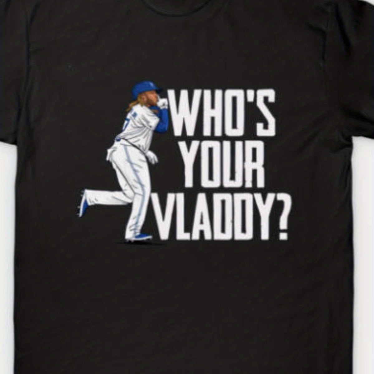 Men'S & Women'S Vladimir Guerrero Jr. Toronto Jays Baseball T-Shirt - Vladdy Jr. Signature Logo & Name Print, Casual Fan Apparel for Games, Casual Attire, Machine Washable Fit Tee