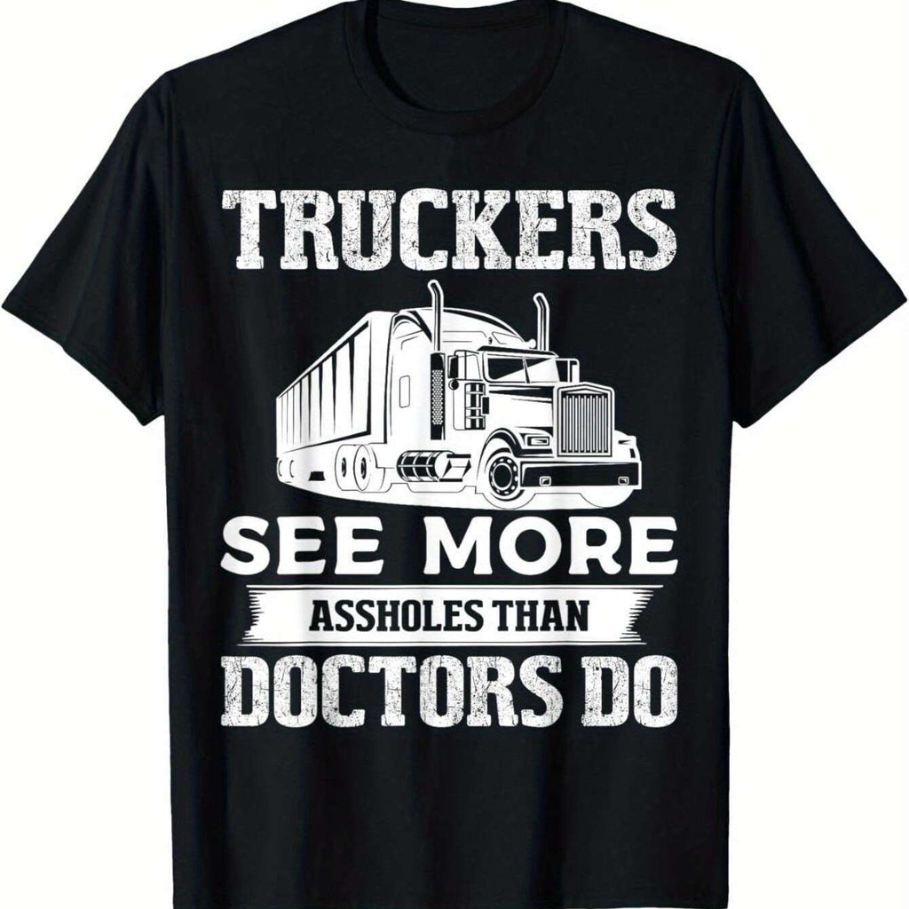Discover More Gifts for Truckers with This Short-Sleeve T-Shirt for Men