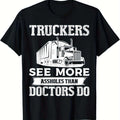 Discover More Gifts for Truckers with This Short-Sleeve T-Shirt for Men