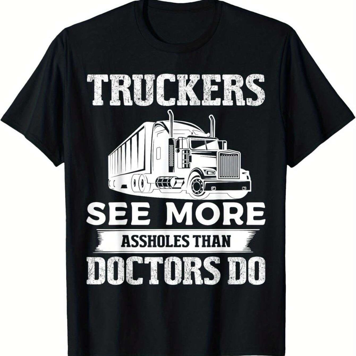 Discover More Gifts for Truckers with This Short-Sleeve T-Shirt for Men