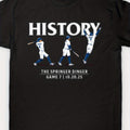 George Springer Game 7 Springer Dinger Blue Jays Historic T-Shirt | Official Baseball Graphic Tee, Game 7 Design, Regular Fit Short Sleeve Crew Neck, Casual All-Season Wear