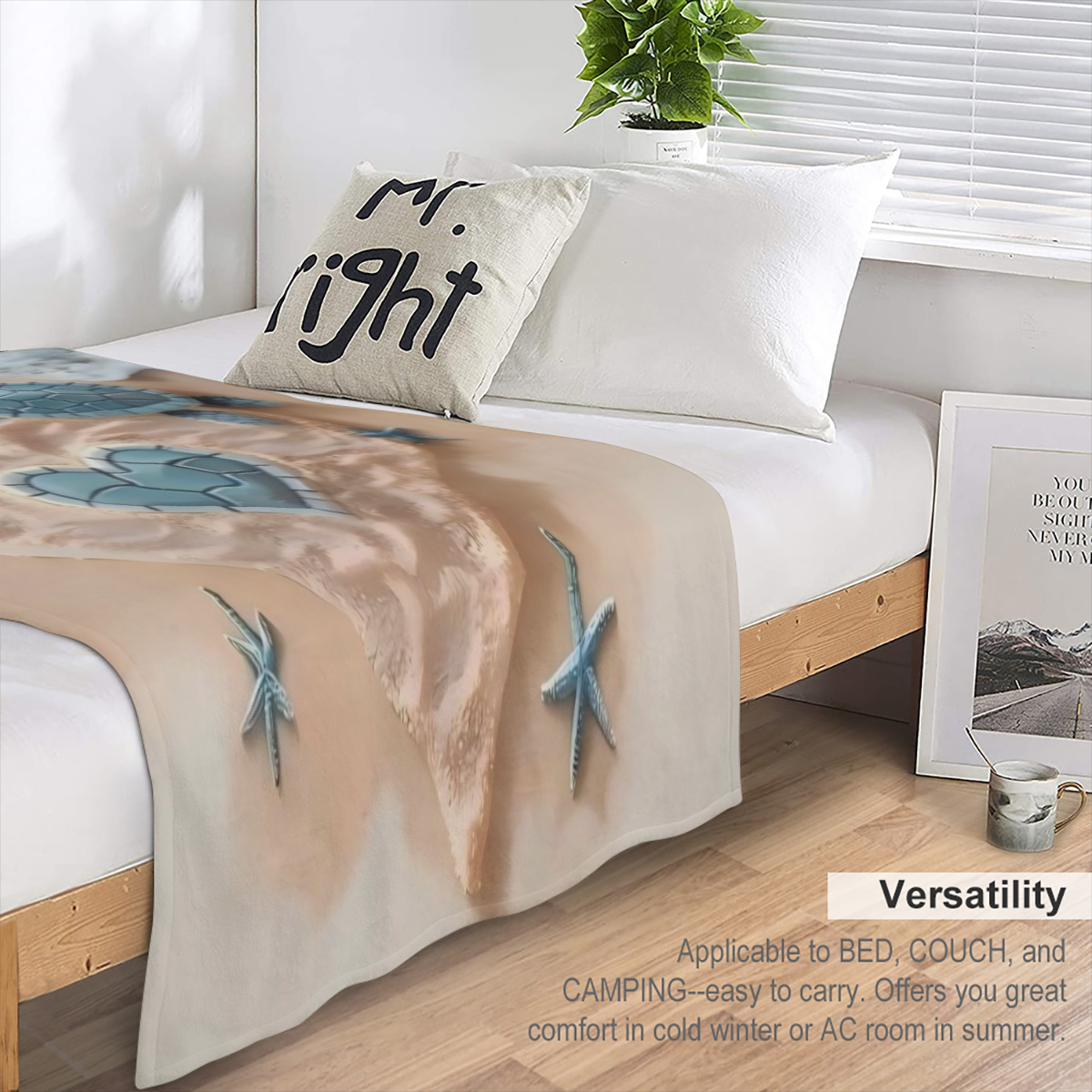 Cozy Bohemian Pattern Soft Warm 100 Polyester Machine Washable Perfect Gift for Friends Family Ideal for Napping Camping Travel and Home Decor 407