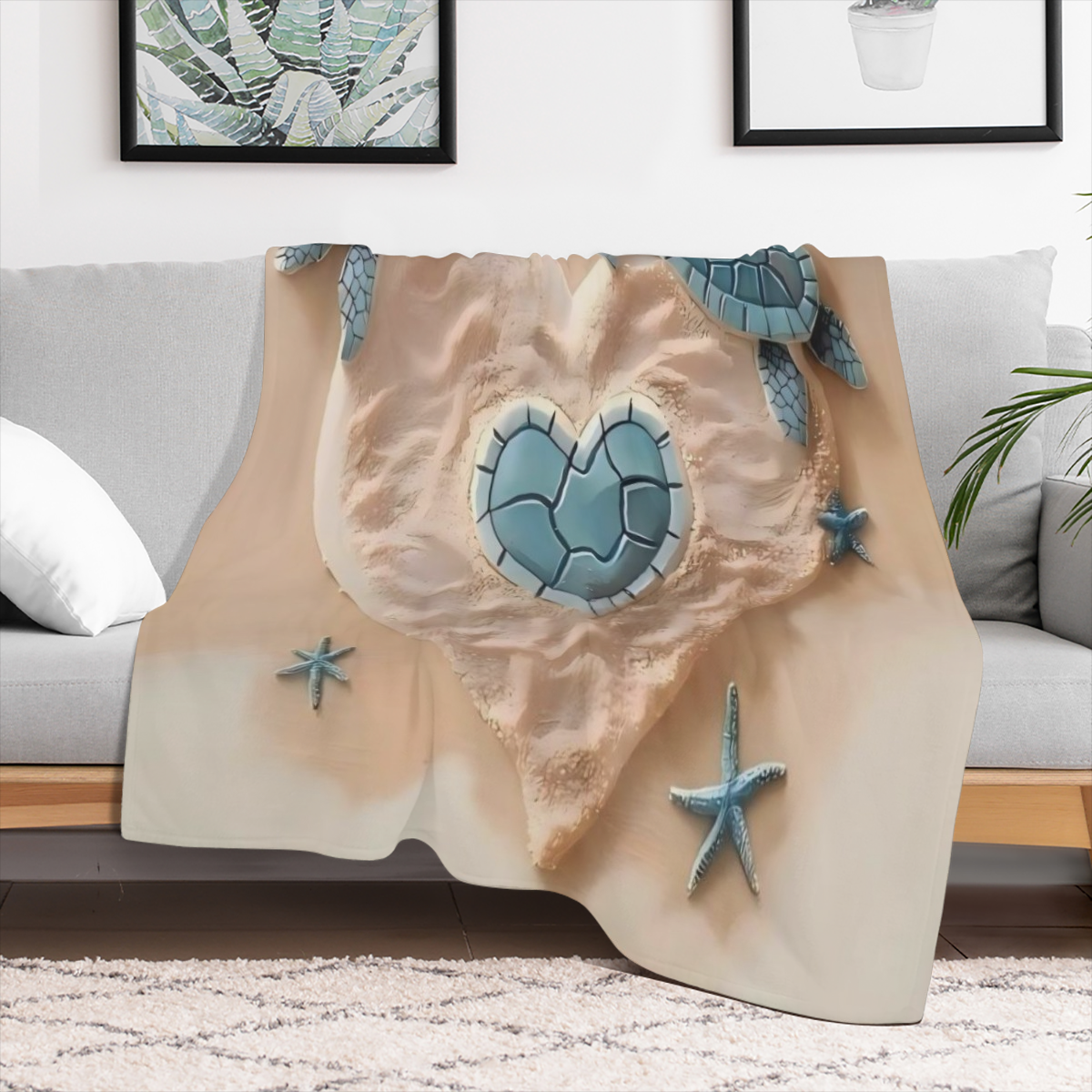 Cozy Bohemian Pattern Soft Warm 100 Polyester Machine Washable Perfect Gift for Friends Family Ideal for Napping Camping Travel and Home Decor 407