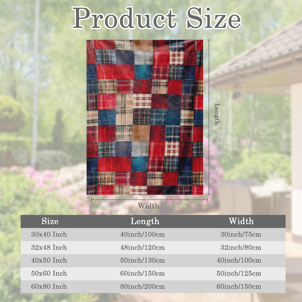 1pc Traditional-Style Plaid Flannel Fleece Blanket - All Seasons Machine Washable Stain Tear Resistant Digital Print Quilted Polyester Knit Fabric Soft Warm Multipurpose Throw for Home Decor