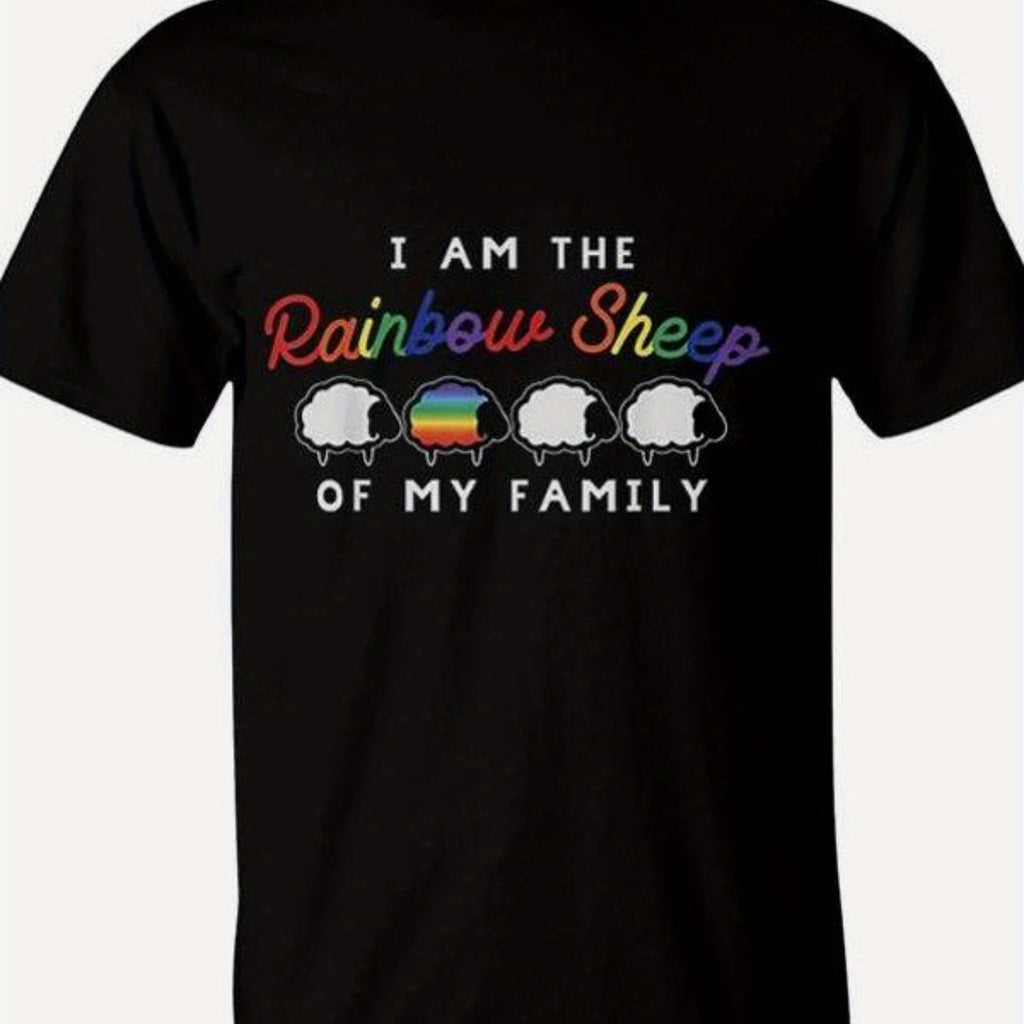 Men's "I Am The Rainbow Sheep of My Family" LGBTQ+ Pride T-Shirt