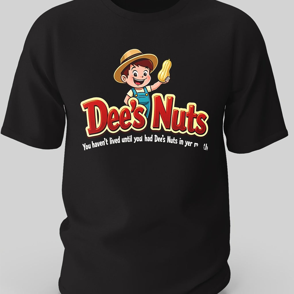 MenGifts Mens TBirthday HimShirt Birthday Him DeeGifts Mens Nuts Joke Design Birthday Him Black