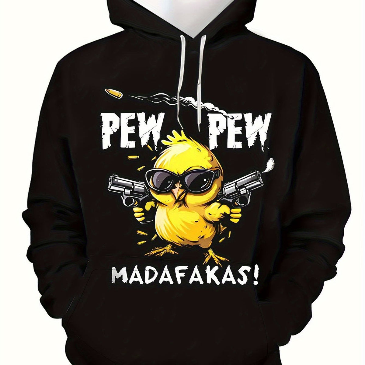 Hoodie Men's avec motif canard 3D