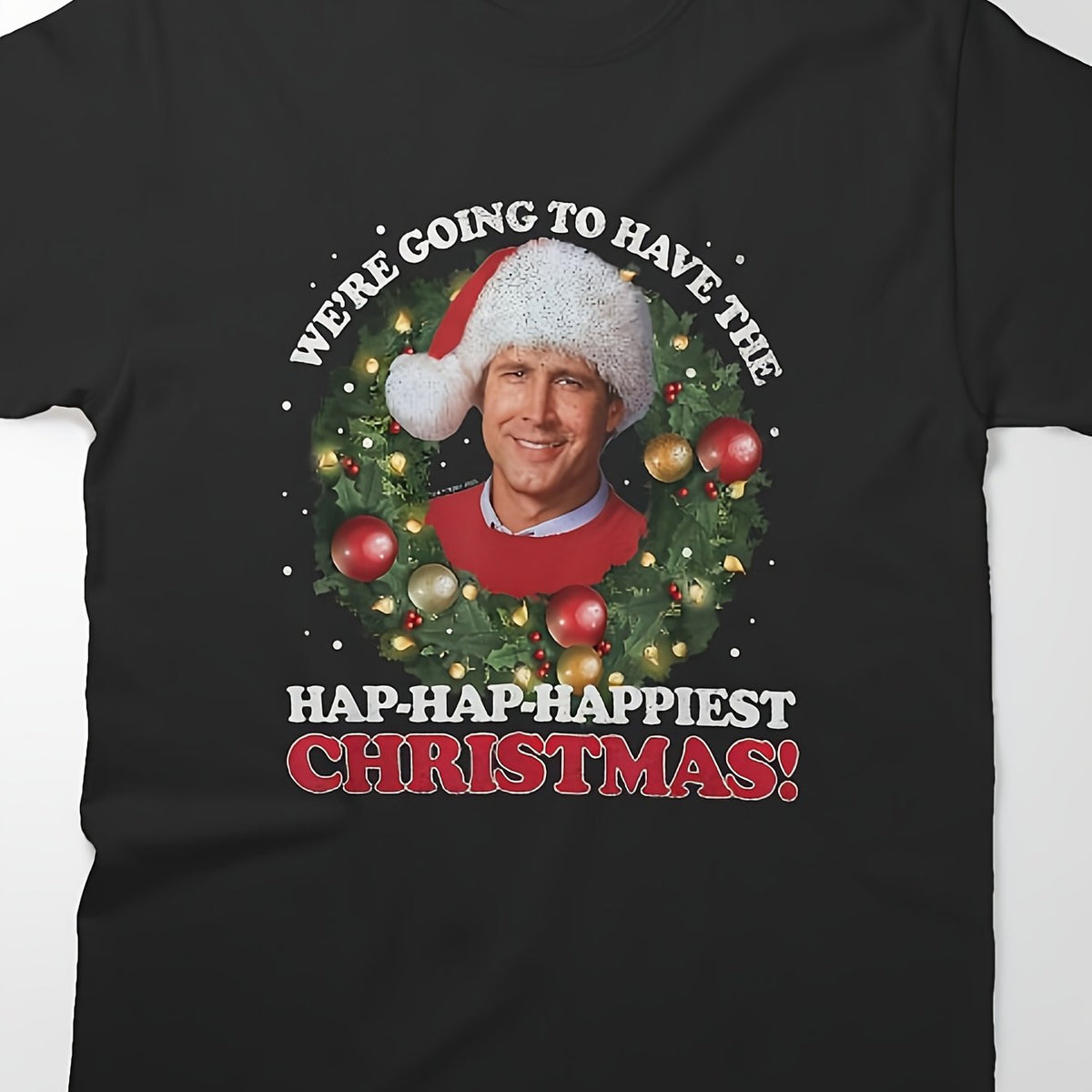 National Lampoon's Christmas Vacation Movie T-Shirt - Clark & Family Vintage Tee, Funny Holiday Gift for s, Unisex Short Sleeve Shirt Suitable for Christmas, Birthdays & Family Gatherings, PLUS SIZE