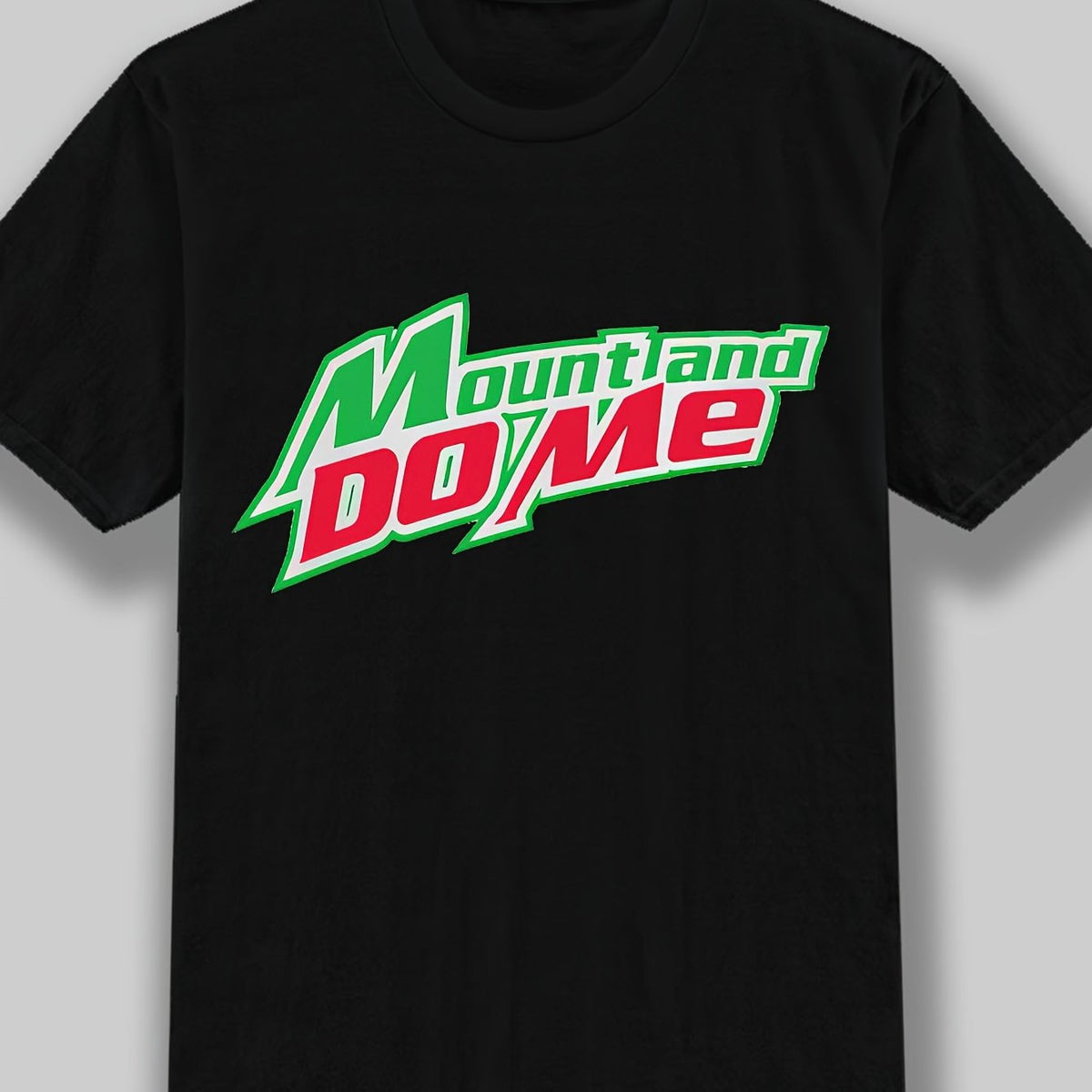 Mount And Do Me Premium T-Shirt 227953 Men'S Short Sleeve Fun Pattern T-Shirt | Black, Trendy, Casual, Street Fashion, Crew Neck, All-Season, Best Gift, 220G, Christmas, Plus Size