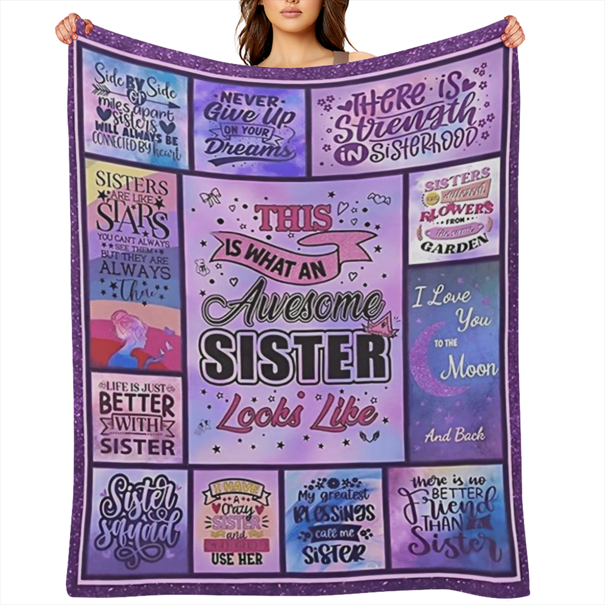 1pc Soft Flannel Throw Blanket Contemporary All-Season Flannel Throw Blanket Soft Lightweight Machine Washable Multi-Functional with Digital Print for Sofa Bed Office Nap Ideal Gift for Friends and Pa