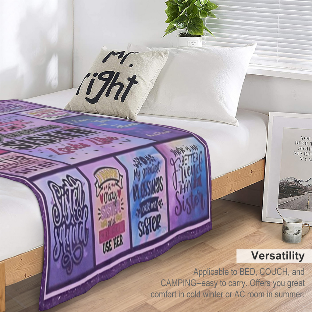 1pc Soft Flannel Throw Blanket Contemporary All-Season Flannel Throw Blanket Soft Lightweight Machine Washable Multi-Functional with Digital Print for Sofa Bed Office Nap Ideal Gift for Friends and Pa