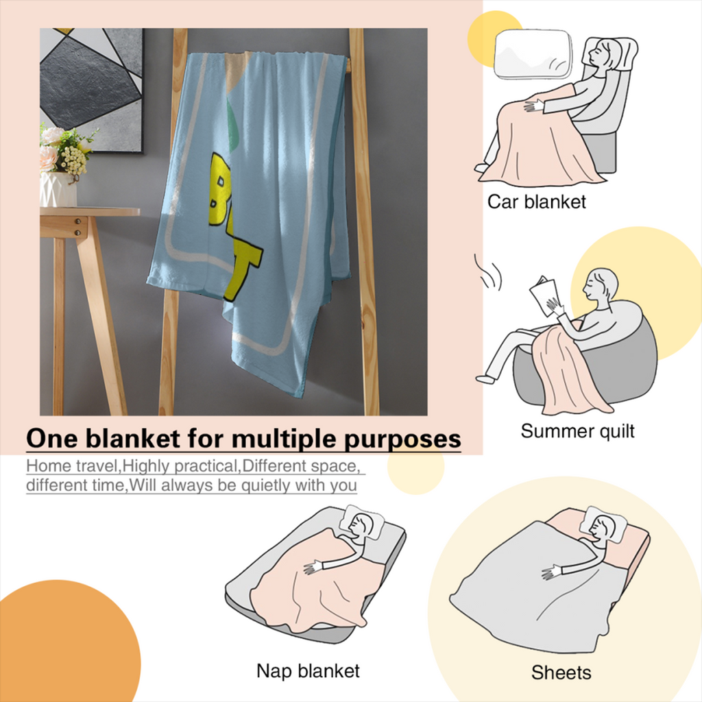 South Park Throw Blanket - Butters Son Of A Biscuit Fuzzy Soft Fleece Throw Blanket For Bed Or Couch 46" X 60", Soft And Comfortable Flannel Blanket