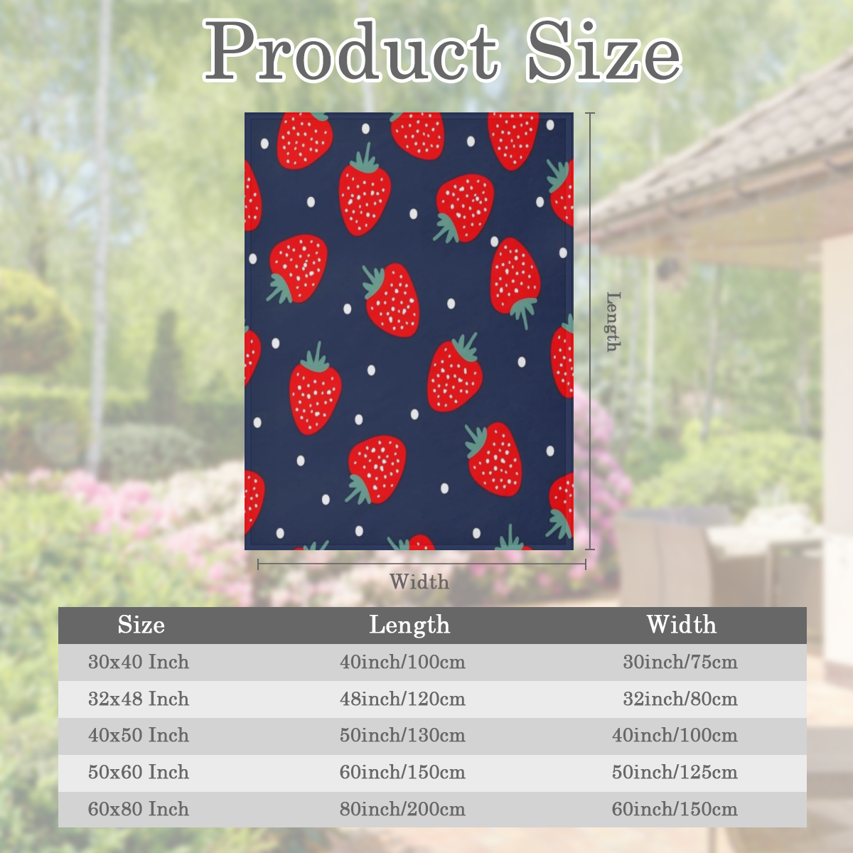 Simple Strawberries Dark Ripe Blanket Gifts, Warmth Soft Flannel Blankets for Gilrs, Birthday Gifts for Her, Love Simple Strawberries Dark Ripe 280GSM Throw Blankets Gifts for Him, Best Gift Ideas for