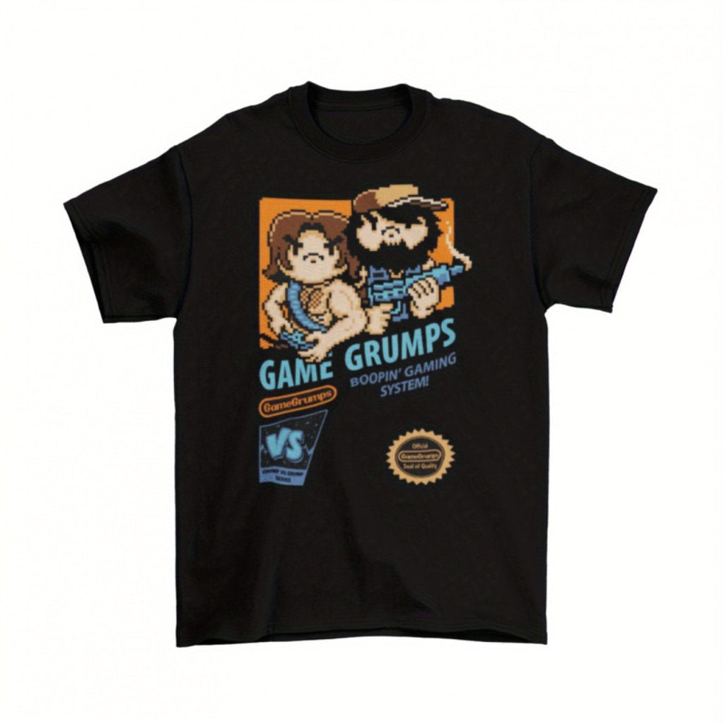 Game Grumps Grump Fun NES TShirt Unisex Cotton Funny Video Game New