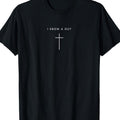 Men'S Christian T-Shirt | 100% 180gsm Soft Breathable Short Sleeve Crew Neck Tee Christ Print - Casual Church Wear, Religious Gift for Men & Women - BUMEZENT BZ
