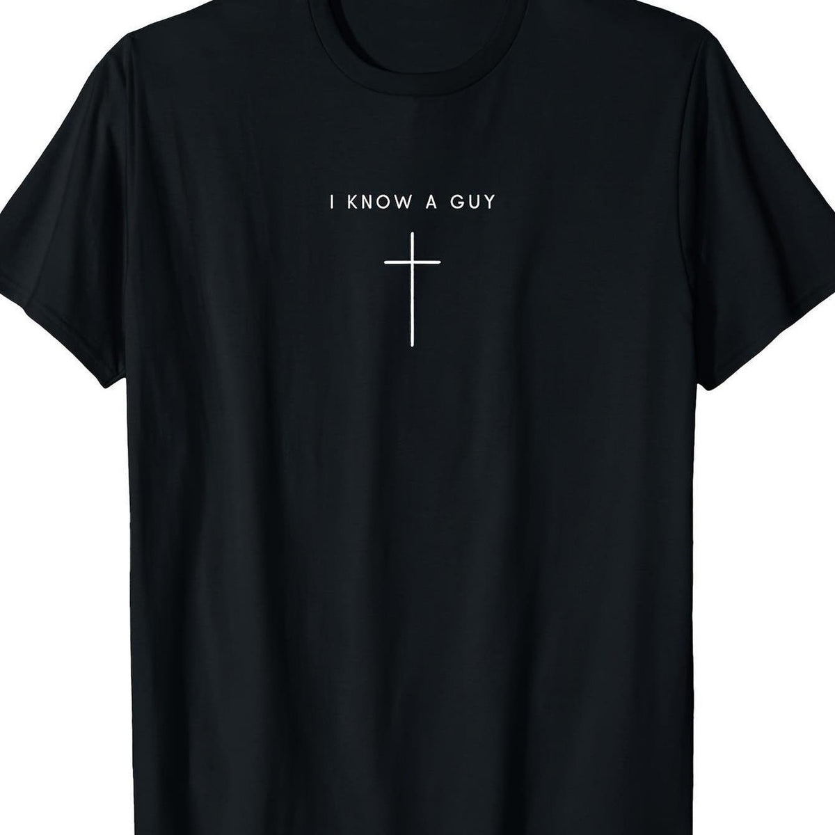 Men'S Christian T-Shirt | 100% 180gsm Soft Breathable Short Sleeve Crew Neck Tee Christ Print - Casual Church Wear, Religious Gift for Men & Women - BUMEZENT BZ