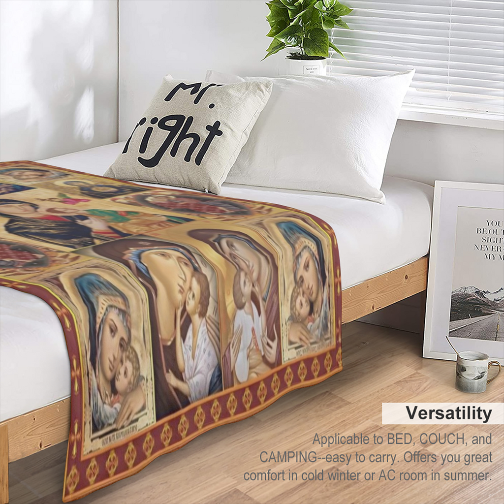 1pieza Manta de f¨²tbol de agua y fuego delgada Manta de franela ligera para sof¨¢, cama, viajes, camping, sal¨®n, oficina, sof¨¢, silla y cama