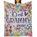 Grammy Blanket - Grammy Gift - Fleece Throw Blanket for MotherS Day Birthdays And Christmas Gifts for Grammy - 50.0 inch X 64.96 inch