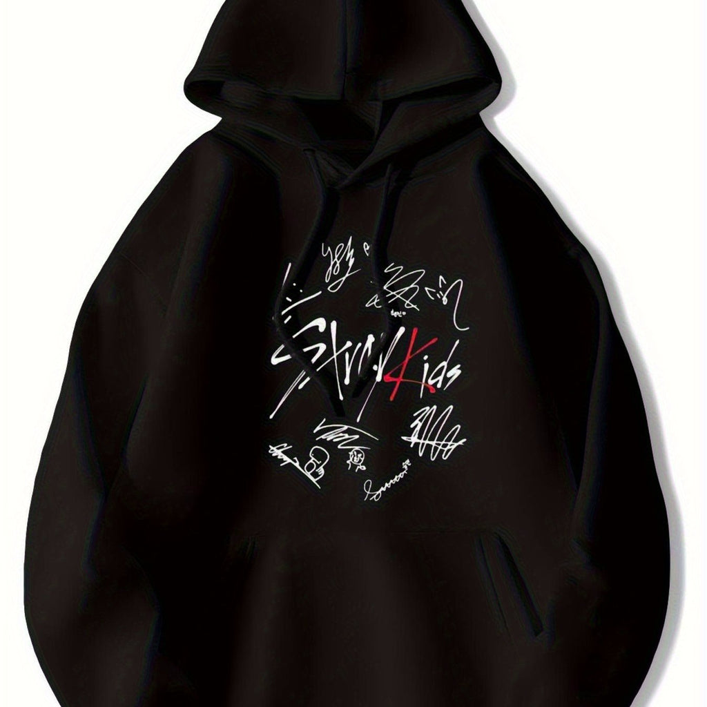 Stray Kpop Group Official Member Autograph Hoodie
