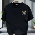 Men's T-Shirt | 180G Halloween "Day of the Dead" Theme Letter Pattern Print | Fashion Versatile Top