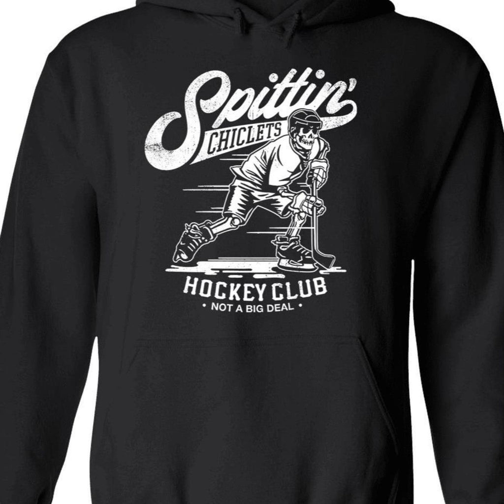Spittin Chiclets Hockey Trade Mark Logo Hoodie