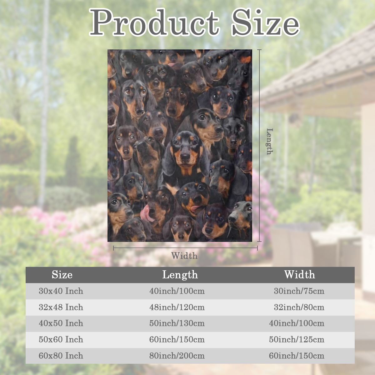 Launch The 1pc Dachshund Dog Throw Blanket a Gift for Dachshund Lovers a Flannel Blanket for Dog Moms And Dads a Soft Blanket for Sofa Beds Perfect for Halloween And Christmas Gifts