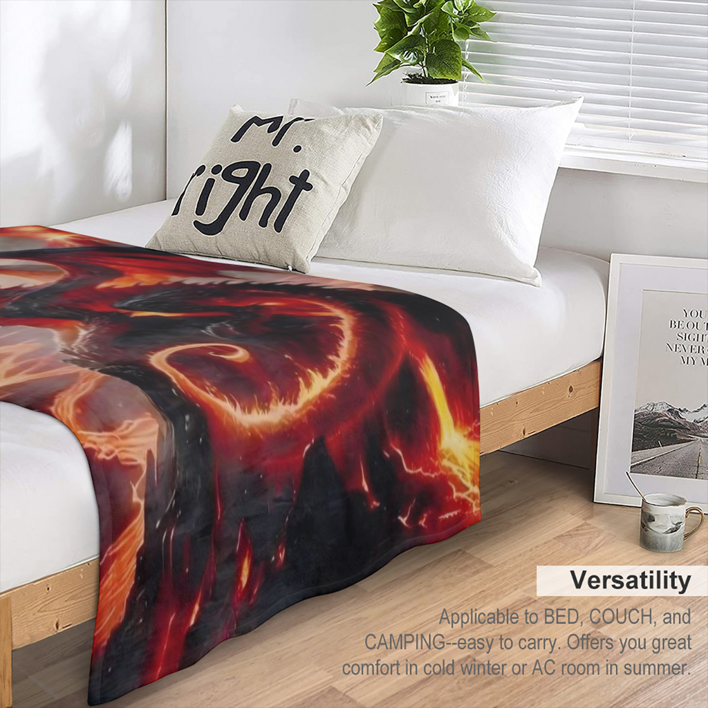 Cozy Bohemian Pattern Soft Warm 100 Polyester Machine Washable Perfect Gift for Friends Family Ideal for Napping Camping Travel and Home Decor 377